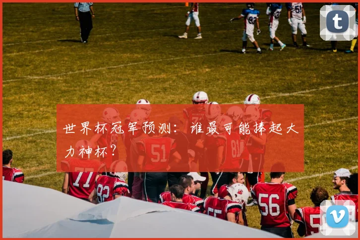 世界杯冠军预测：谁最可能捧起大力神杯？
